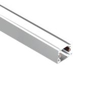 Ivela strömskena SQUARE 48 W, vit, längd 100 cm, metall