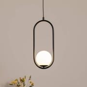 ALDEX Hänglampa Dione, 1 lampa, svart/vit