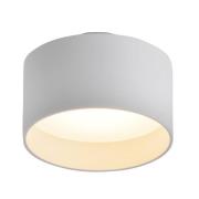 Näve LED-takspotlight Trimes, Ø 14 cm, vit, CCT, stegvis dimbar