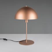 Trio Lighting Bordslampa Nola, kaffe, höjd 45 cm, metall