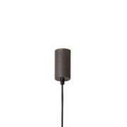 SIGMA Hänglampa Sopel 1, olivgrön, 1 lampa, stål, G9, Ø 5 cm