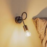 Lamkur Vägglampa Joiy, svart