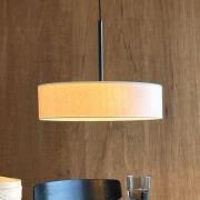 Dyberg Larsen Pendellampa Calix, höjd 12 cm, naturvit