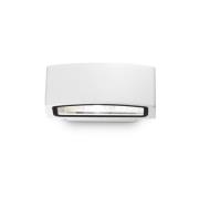 Ideallux Ideal Lux utomhusvägglampa Andromeda, vit, bredd 22 cm, alumi...