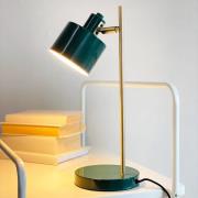 Dyberg Larsen bordslampa Ocean, mörkgrön, höjd 43 cm