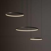 Nowodvorski Lighting LED-hänglampa CIRCOLO, olivgrön, Ø 30/45/60 cm, 3...