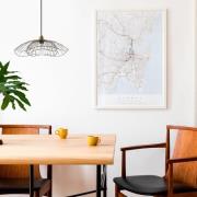 Opviq Hänglampa Tel, antik mässing, Ø 50 cm, 1 lampa, metall