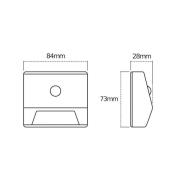OSRAM nattlampa NIGHTLUX STAIR, vit, sensor, batteri IP54