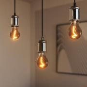 OSRAM hänglampa VINTAGE 1906 BOBBIN, grå, metall, Ø 10 cm