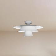 Luminex Taklampa Plato, vit, metall, Ø 38 cm, E27