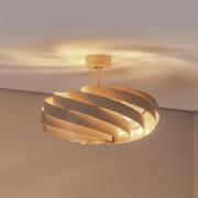 Euluna taklampa Vento, beige, Ø 60 cm