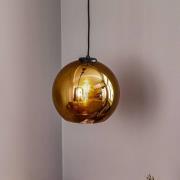 Nowodvorski Lighting Hänglampa Polaris, speglat glas, guld