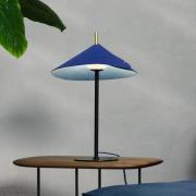 OSRAM bordslampa Decor Flip, blå, filt, G9, justerbar