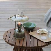 Markslöjd LED-batteridriven bordslampa Fanos, mässing, dimbar, IP44