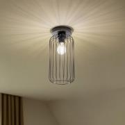 EMIBIG LIGHTING Taklampa Barn, Ø 16 cm, svart, metall, E27