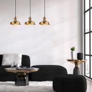 Opviq Hänglampa Berceste 9263, 3 lampor, antikmässingsfärgad, E27