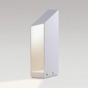MARSET LED-sockellampa Domus, höjd 37 cm, vit, aluminium
