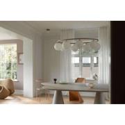 Nuura Aps Nuura vägglampa Liila 1, Ø 14 cm, IP44, guld/opal