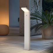 Arcchio LED-väglampa Yolena, sensor, 100 cm, vit, IP54