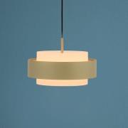 SCHÖNER WOHNEN LED-hänglampa Elmo, Sandbrise, 1 lampa, 3000 K