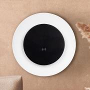 Näve LED-batteridriven bordslampa Solan, svart/vit, solenergi, IP54