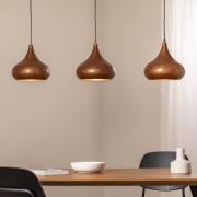 Opviq Hänglampa Muba, antik mässing, längd 120 cm, metall