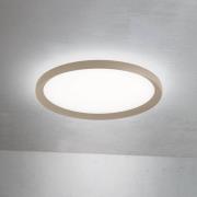 ORION LED-taklampa Kant, Ø 40 cm khaki, CCT metall/plast