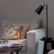 PR Home Bordslampa Wien, svart, höjd 64 cm, GU10, metall