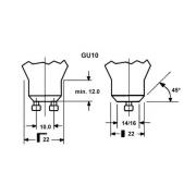 Sylvania LED-lampa SUPERIA RETRO ES50 GU10 4,8 W 927 450 lm dimbar