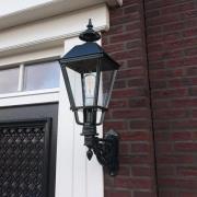 K.S. Verlichting Egmont vägglampa för utomhusbruk, svart