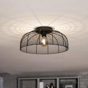 EGLO Rinroe taklampa, Ø 45 cm, svart, stål