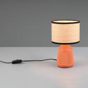 Reality Leuchten Bordslampa Formentera, terrakotta/beige, 27 cm kerami...