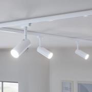 Paulmann URail Tubo Spot, 3-stegsdimbar, 4 000 K, signalvit