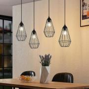 Lindby Remus pendellampa, 4 lampor