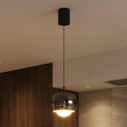 Mantra Iluminación Hänglampa Roller, svart-krom justerbar glaslins