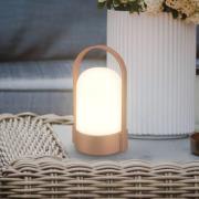 Briloner LED-batteridriven bordslampa ASA, kopparfärgad, höjd 15,5 cm,...