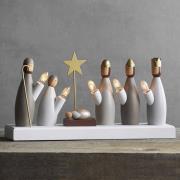 STAR TRADING Fönsterljusstake Krubba, 5 lampor