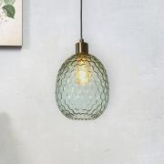 IT'S ABOUT ROMI hänglampa Venice, oval, grön, glas, E27