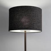Nowodvorski Lighting Golvlampa Amarela, svart melange, textil, E27