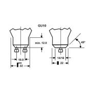 Sylvania LED-lampa SUPERIA RETRO ES50 GU10 4,6 W 930 600 lm 36°