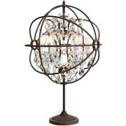 Artwood - ROME CRYSTAL Bordslampa Antique rust