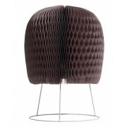 Nordal - Fluffy table lamp, dusty purple paper