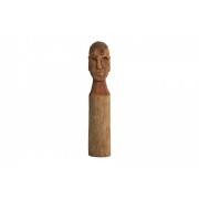 Nordal - CUBA bust, natural wood, large