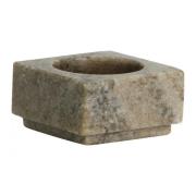 Nordal - HAIDA t-light holder, sand marble