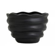 Nordal - KAWAU flower pot, black, small