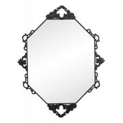 Nordal - LARUS wall mirror, black