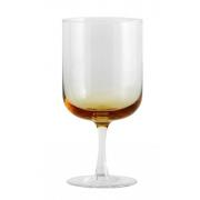 Nordal - JOG red wine glass, clear/amber