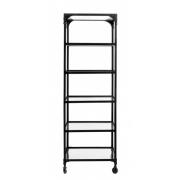 Nordal - BALANCE iron rack w/wheels, black