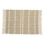 Nordal - JOY carpet, off white/brown pattern