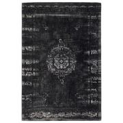 Nordal - GRAND woven rug, dark grey/black
